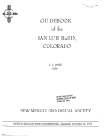 guidebook san luis basin, colorado