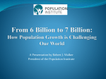 Population and Development