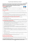 Drug Information Sheet("Kusuri-no-Shiori") Internal Revised: 10