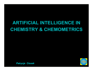 AI in chemometrics