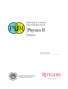 Dynamics Notes/Labs/HW