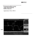 Evaluating Microstrip with Time Domain Reflectometry Application