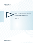 Database Reference - BMC Documentation