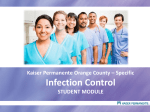 Infection Control Student Module