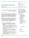 Materials and Lab Fee - Mr. Turski`s Technical Theatre