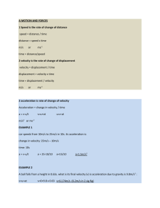 year_11_revision_mechanics_electricity_notes