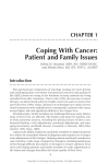 Coping With Cancer: Patient and Family Issues