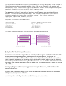 This data sheet is a compendium of facts and recommendations on