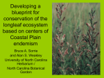 Coastal Plain Endemism and its implications for biodiversity
