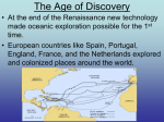Why did Europeans Explore?