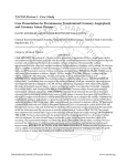 TACSM Abstract - Case Study Case Presentation for Percutaneous