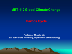 Carbonate - Department of Meteorology and Climate Science