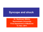 Syncope and shock