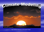 Climate modeling