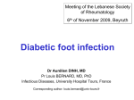 Diabetic foot infection