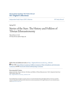 Stories of the Stars: The History and Folklore of Tibetan