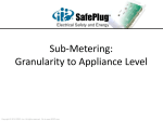 SafePlug sub-metering
