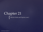 Dipoles, Flux and Gauss`s Law (6/18)