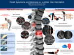 Facet Syndrome and stenosis vs. Lumbar Disc Herniation