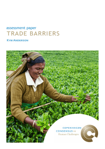 trade barriers - Copenhagen Consensus Center