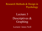 Psy301 - Lecture 1 - Outline