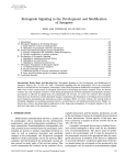 Retrograde Signaling in the Development and Modification of