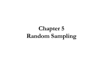 Chapter 5 Random Sampling