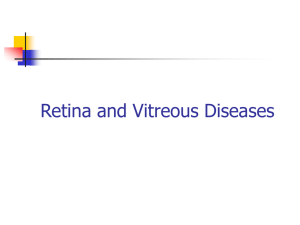 rhegmatogenous retinal detachment