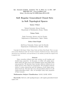 Soft Regular Generalized Closed Sets in Soft Topological Spaces