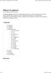 Observer pattern - Wikipedia, the free encyclopedia