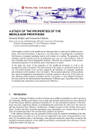 Study of the properties of the middle-ear prosthesis