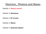 Revision of Electrons Photons and Waves File