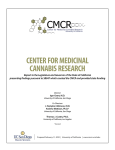 Center for Medicinal Cannabis Research