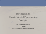Object-Oriented Programming Concepts - Redbrick