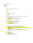 BIO 170 General Biology I