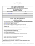 State of West Virginia Credentialing Form