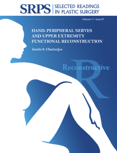 Volume 11 Issue R7 Hand:Peripheral Nerves and Upper Extremity