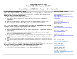 Curriculum Overview Map Detroit Public Safety Academy 2015