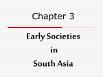 Early Societies in South Asia