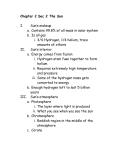 Chapter 2 Sec 1 The Sun