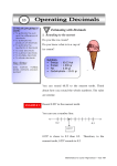 Estimating with Decimals