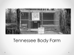 Tennessee corpse farm
