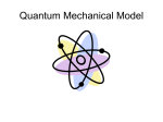 Quantum Mechanical Model - Elmwood Park Memorial Middle School