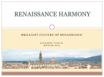 RENAISSANCE HARMONY