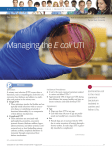 Managing the E coli UTI