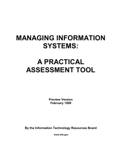 managing information systems: a practical assessment tool