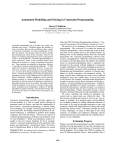 Automated Modelling and Solving in Constraint Programming