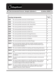 AP® Environmental Science: Sample Syllabus 2 Syllabus 886977v1