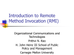 RMI - Andrew.cmu.edu - Carnegie Mellon University
