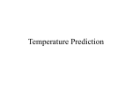 Temperature Prediction